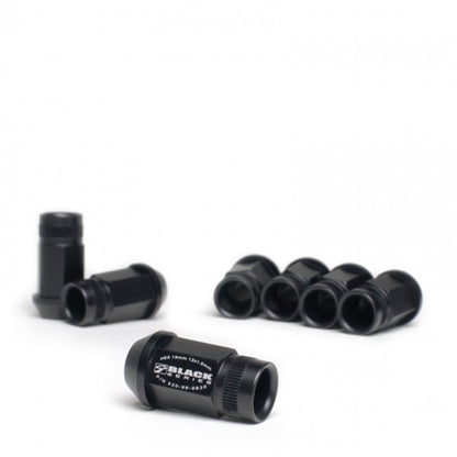 Skunk2 Racing Skunk2 12 x 1.5 Forged Lug Nut Set (Black Series) (20 Pcs.)
