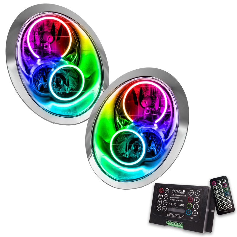 ORACLE Lighting Oracle 05-08 Mini Cooper/S SMD HL - ColorSHIFT w/ 2.0 Controller