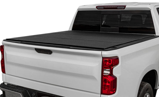Access LOMAX 2023+ Chevrolet Colorado / GMC Canyon 5ft Bed Folding Hard Cover - Black Urethane