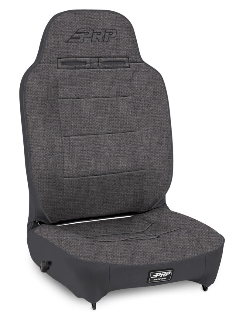 PRP Seats PRP Enduro High Back Reclining Suspension Seat (Passenger Side) - All Grey