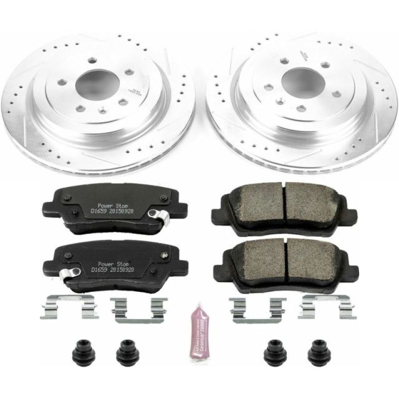 PowerStop Power Stop 13-15 Cadillac ATS Rear Z23 Evolution Sport Brake Kit