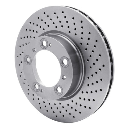 DFC 98-12 Porsche 911 Right Front Drilled GeoSPEC Coated Rotor