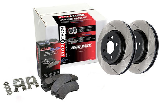Stoptech Street Axle Pack, Slotted, Front