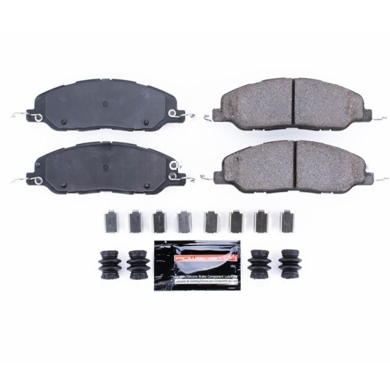 PowerStop Power Stop 11-14 Ford Mustang Front Z23 Evolution Sport Brake Pads w/Hardware