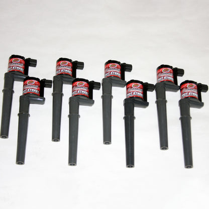 Granatelli Motor Sports Granatelli 99-14 Ford 4.6L/5.4L/5.8L 4V Hot Street Coil Packs - Black (Set of 8)