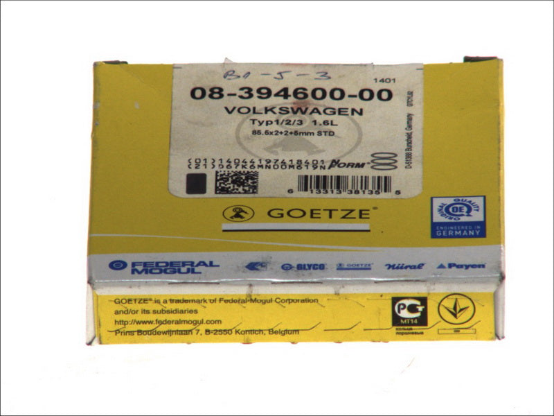 GOETZE 0839460000 Piston Ring Kit