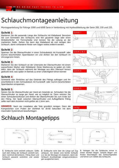 Turbozentrum 272664 Screw-in Adapter -04 AN / Dash 4 ORB zu -04 AN / Dash 4
