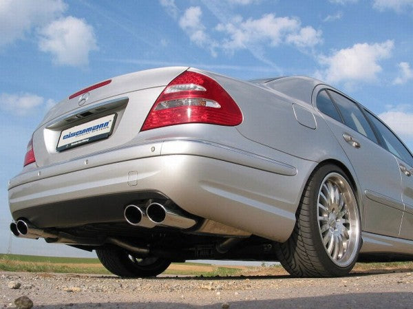 Eisenmann D7253.22180 Race Rear Muffler For Mercedes-AMG E-Class Sedan