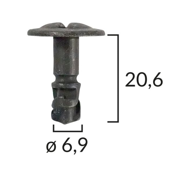 ROMIX ROMC10126 Upholstery Pin