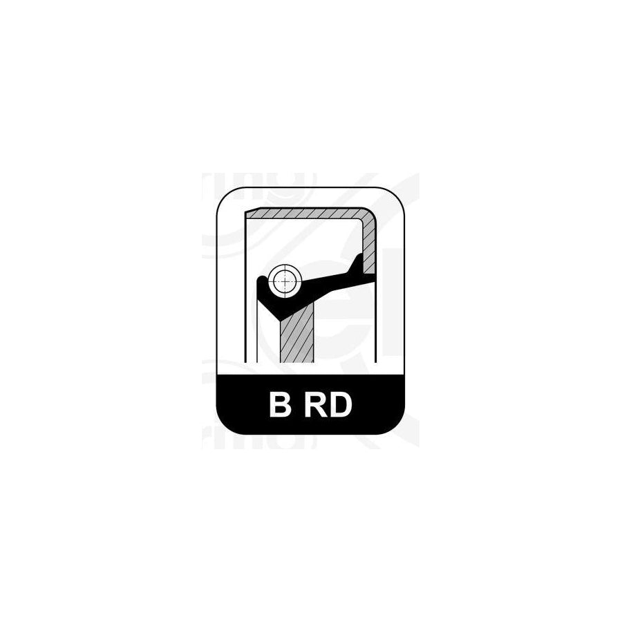 Elring 283.983 Crankshaft Seal | ML Performance US Car Parts
