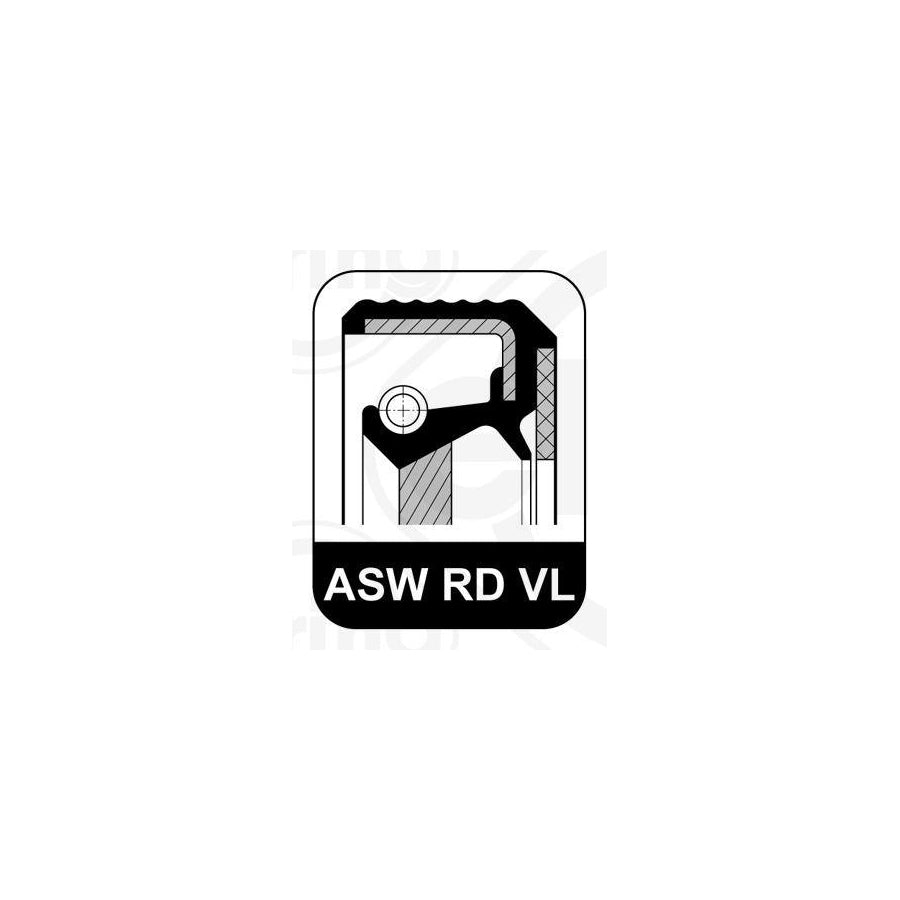 Elring 344.480 Seal Ring | ML Performance US Car Parts