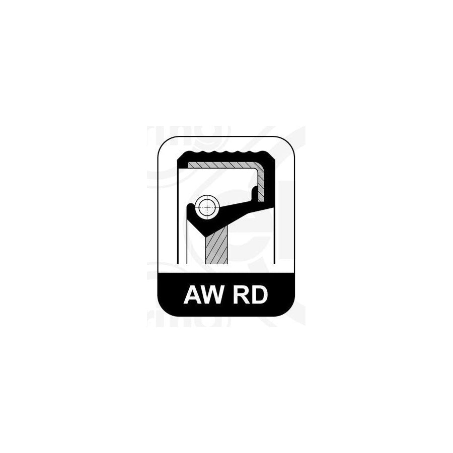 Elring 347.922 Crankshaft Seal | ML Performance US Car Parts