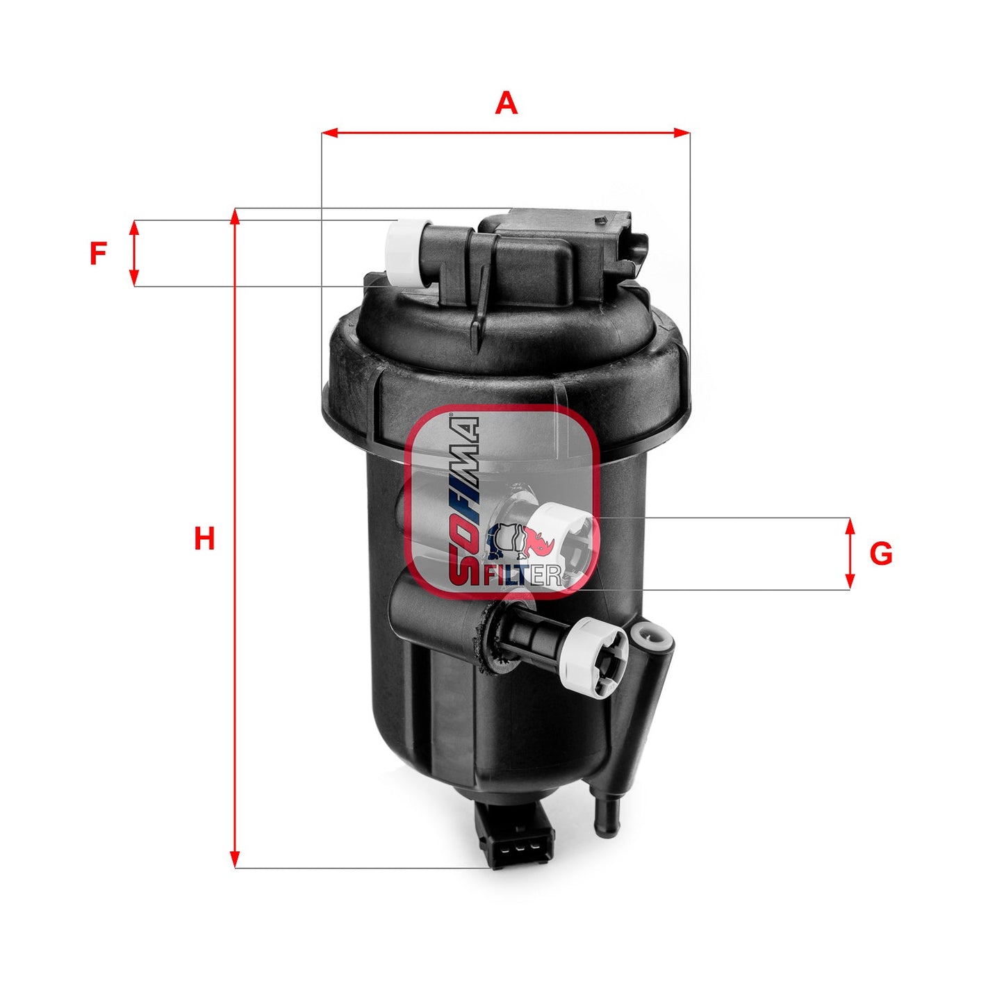 SOFIMA S5108GC Fuel Filter