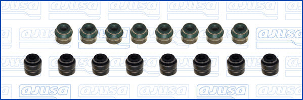 AJUSA AJU57068600 Valve Stem Seal Set