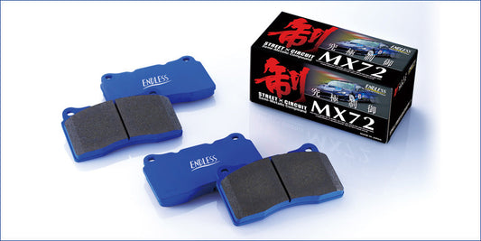Endless EP417-EP472 MX72 Brake Pad Front Rear Set Subaru Forester SJG | ML Performance Car Parts