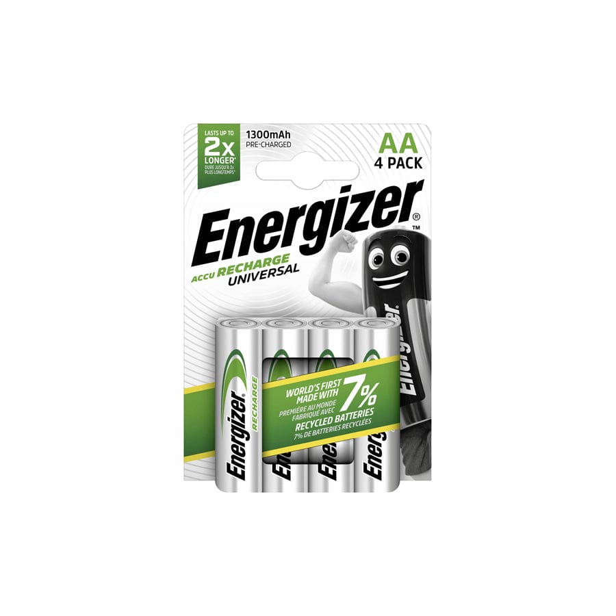Energizer AA 1300 mAh Accu Recharge extreme (Card of 4)