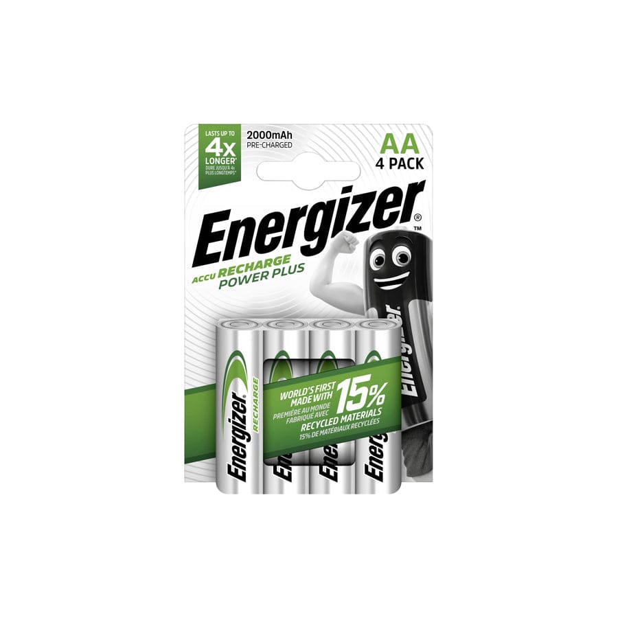 Energizer AA 2000 mAh Accu Recharge extreme (Card of 4)