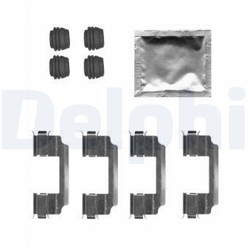DELPHI LX0600 Disc Brake Pad Accessory Kit