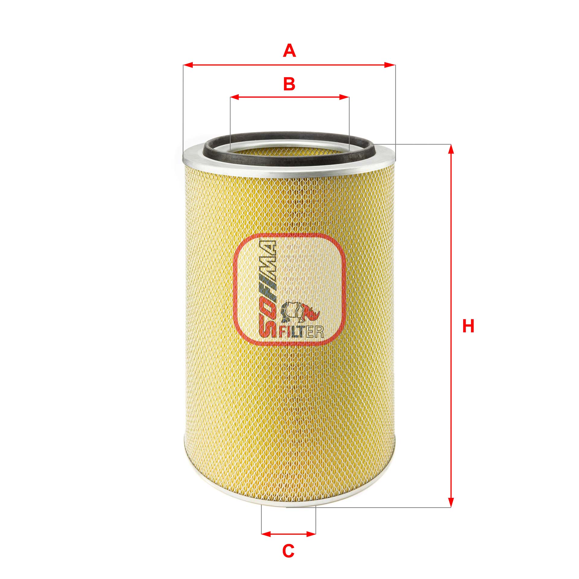 SOFIMA S7213A Air Filter