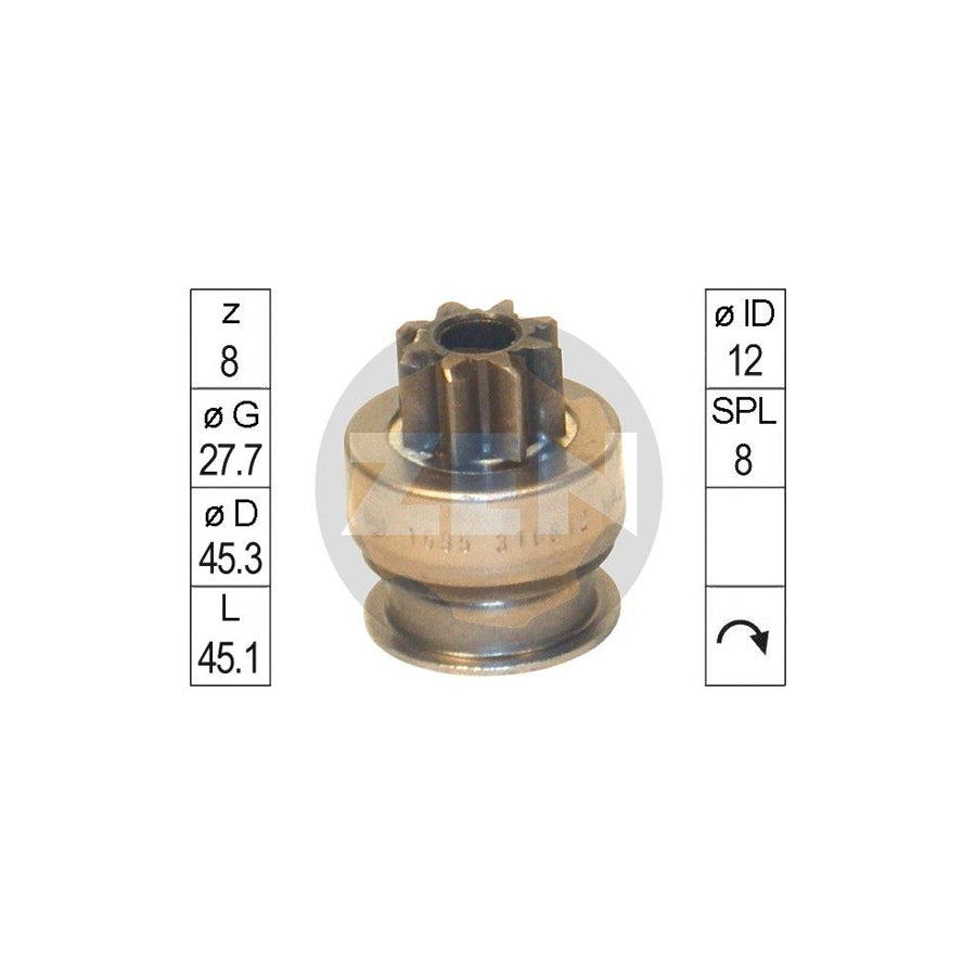 Era ZN5645 Alternator Freewheel Clutch For Toyota Yaris