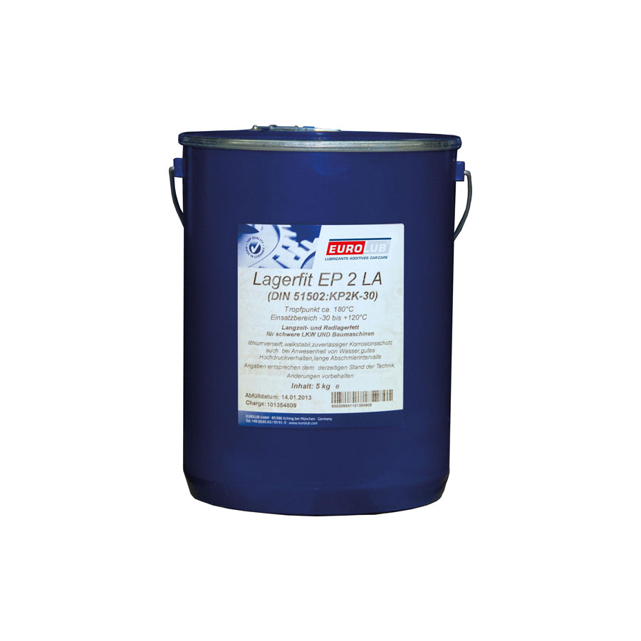 Eurolub Lagerfit, Ep 2 La 709005 Anti-Friction Bearing Grease