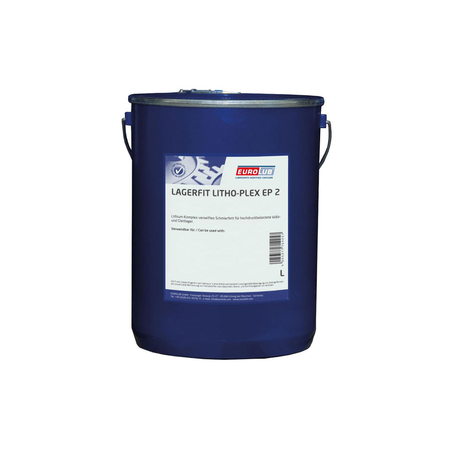 Eurolub Lagerfit, Lithoplex Ep 2 714005 Anti-Friction Bearing Grease