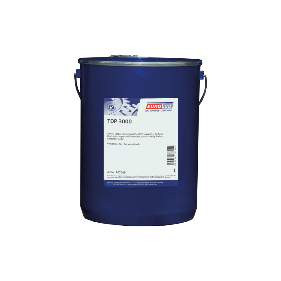 Eurolub Top 3000 707005 Anti-Friction Bearing Grease