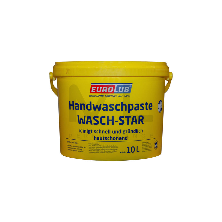 EUROLUB WASCH-STAR 008466 Hand cleaner Biodegradable, Bucket, Capacity: 10l
