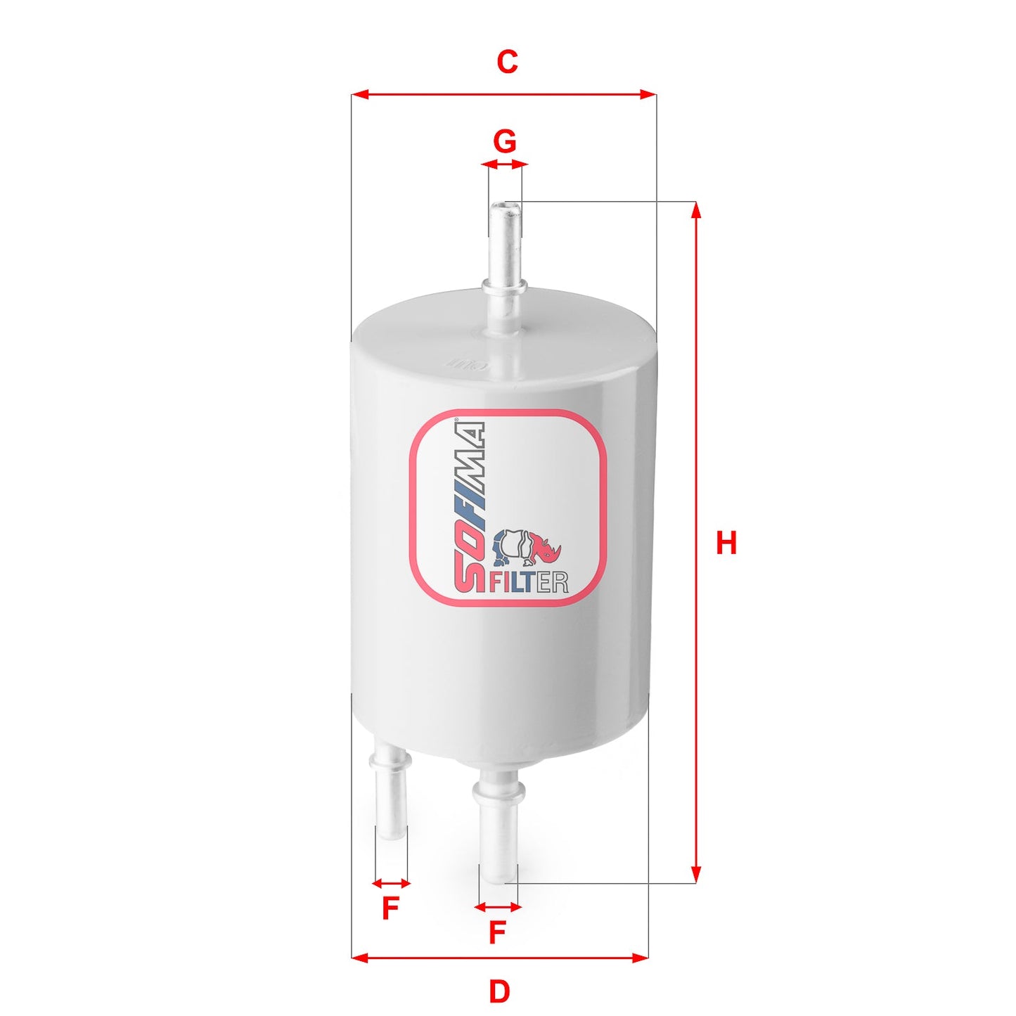 SOFIMA S1854B Fuel Filter