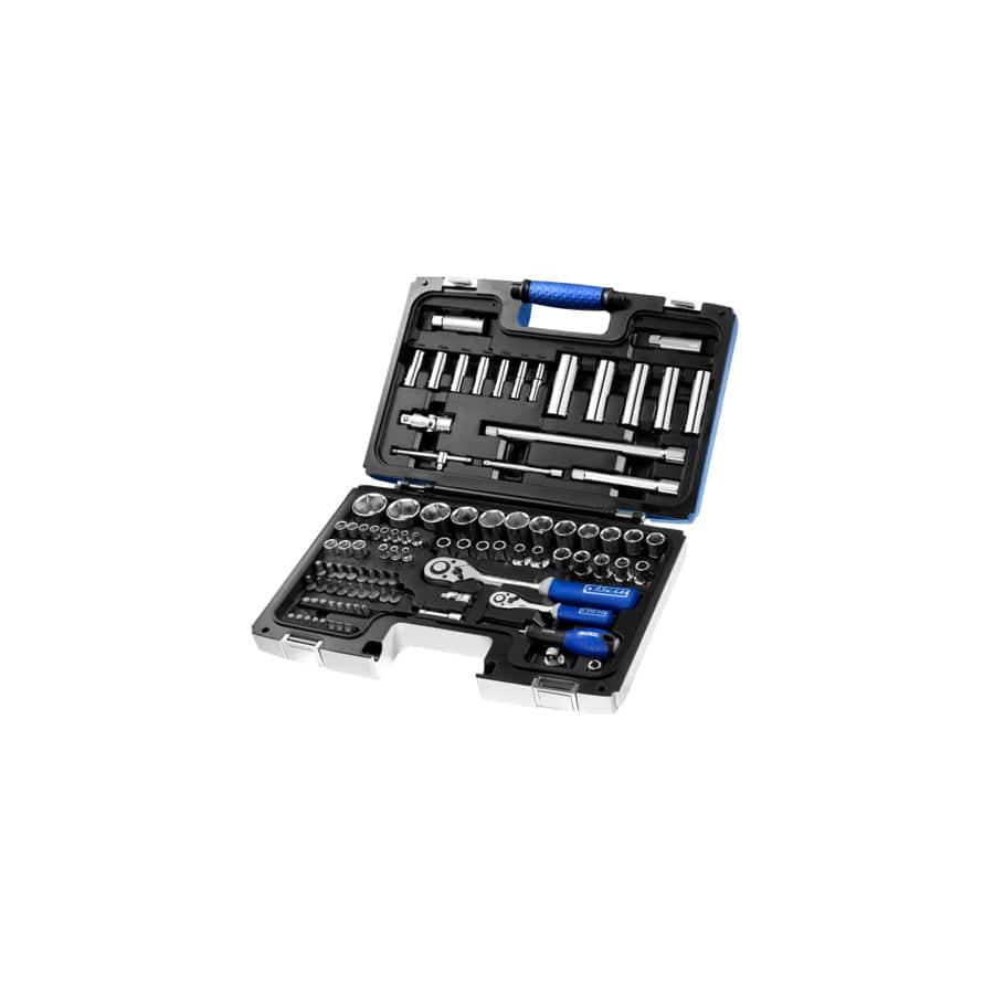 Expert BRIE034805B 1/4 & 1/2in Drive Socket & Accessory Set, 98 Piece