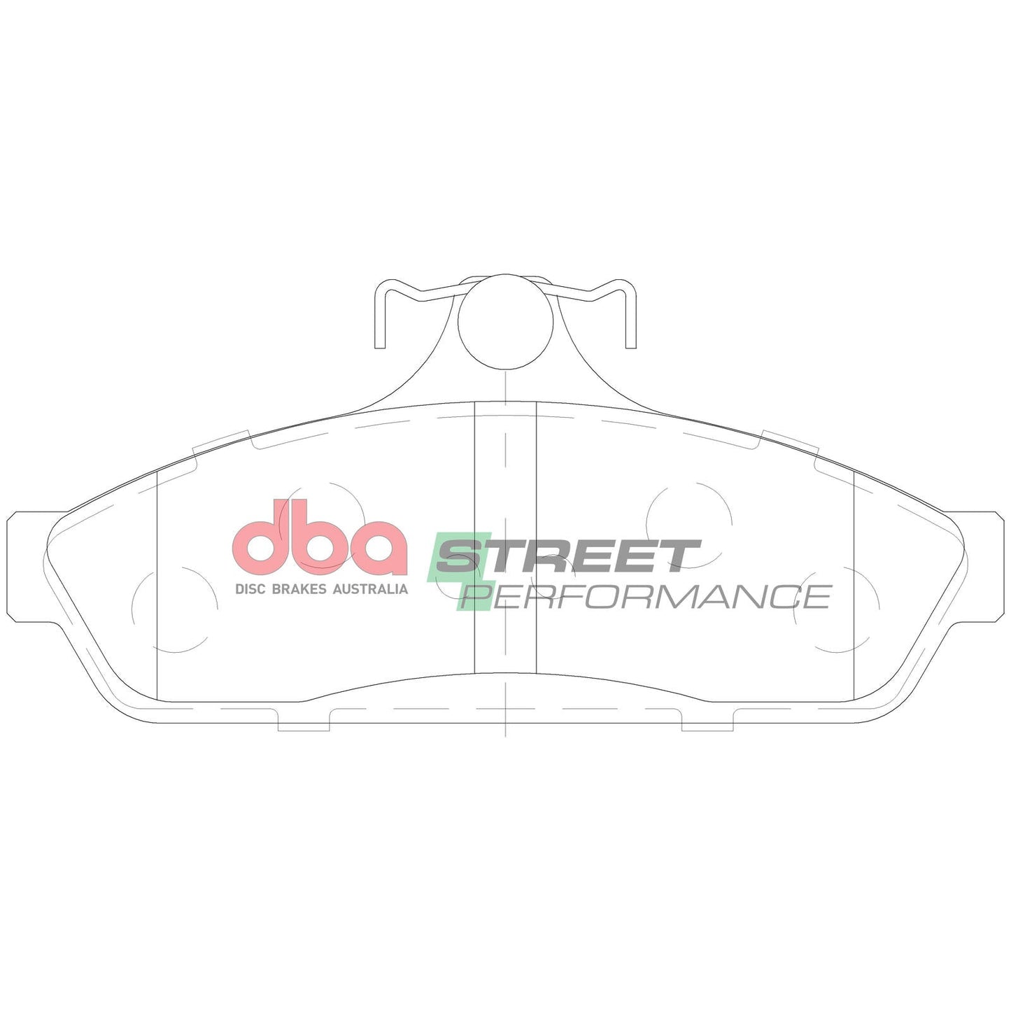 DBA DB1086SP High Performance Brake Pad Set