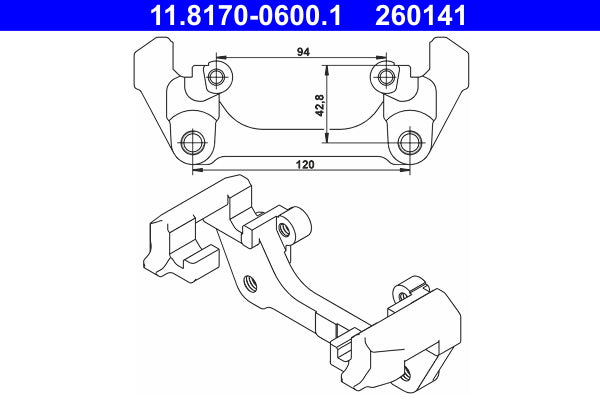 WABCO 4757110630 Brake Force Regulator