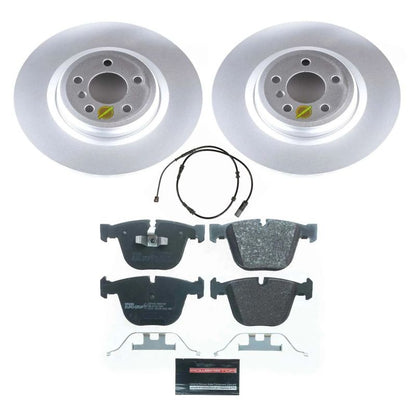 PowerStop Power Stop 11-15 BMW 750Li Rear Euro-Stop Brake Kit