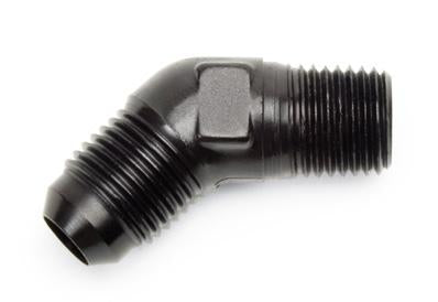 Russell Performance -6 AN to 1/4in NPT 45 Degree Flare to Pipe Adapter