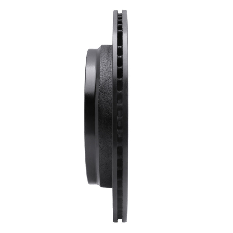 R1 Concepts R1 05-07 Land Rover LR3 Rear Right Drilled & Slotted Black Brake Rotor