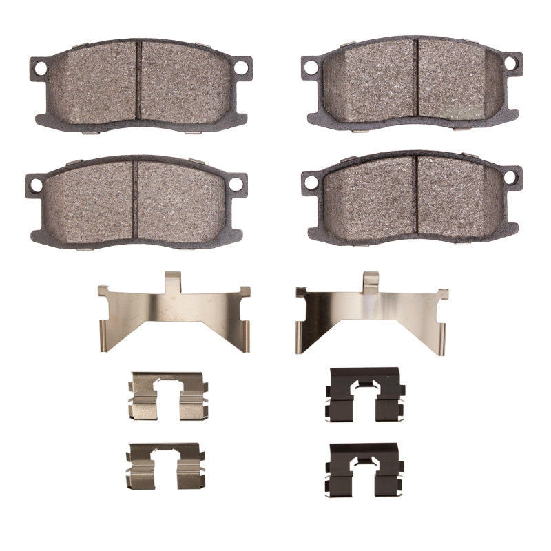 R1 Concepts R1 79-82 Honda Prelude Front Semi Met Pads & Hardware Kit