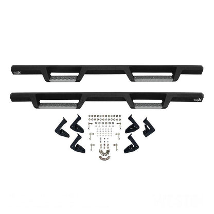 Westin 09-14 Ford F-150 Supercrew HDX Stainless Drop Nerf Step Bars - Tex. Blk