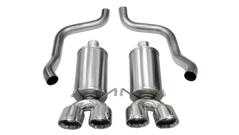 CORSA Performance Corsa 2005-2007 Chevrolet Corvette C6 6.0L V8 Polished Xtreme Axle-Back Exhaust