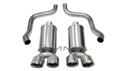 CORSA Performance Corsa 2005-2007 Chevrolet Corvette C6 6.0L V8 Polished Xtreme Axle-Back Exhaust