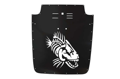 Fishbone Offroad 03-06 Jeep JK Jeep Wrangler Hood Louver - Black
