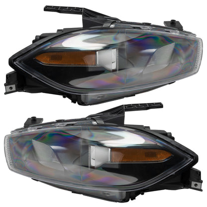ORACLE Lighting Oracle 13-16 Dodge Dart SMD HL - Black - Halogen - ColorSHIFT w/ 2.0 Controller