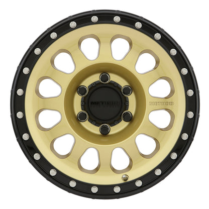 Method Wheels Method MR315 17x8.5 0mm Offset 6x135 87mm CB Gold/Black Street Loc Wheel