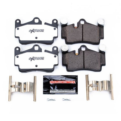 PowerStop Power Stop 07-15 Audi Q7 Rear Z26 Extreme Street Brake Pads w/Hardware