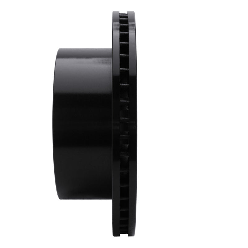R1 Concepts R1 11-25 Chevrolet Silverado 3500 HD Rear Right Drilled & Slotted Black Brake Rotor