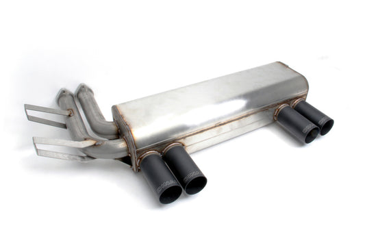 Dinan 01-06 BMW M3 (E46) Free Flow Axleback Exhaust - Black Tips