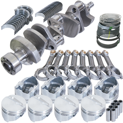 Eagle Chevy 350 3.750in Crank 5.700in I-Beam Rods -18cc 4.060in Pistons Balanced Assembly