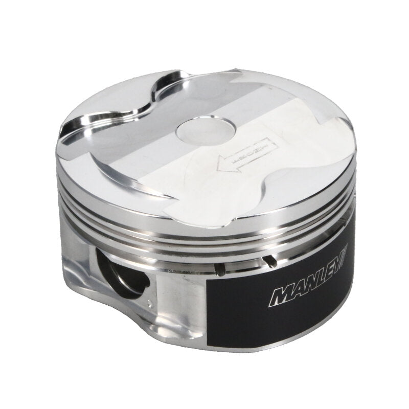 Manley Performance Manley 2018+ Ford Coyote 5.0L 6.75cc Dish 3.700in Bore 12:1 CR 22mm Pin Platinum Ext Duty Pistons
