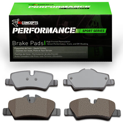R1 Concepts R1 14-24 Mini Countryman Rear Performance Sport Brake Pads