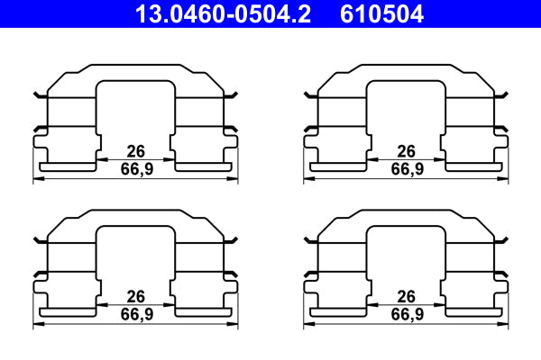 BERAL BCR320A Brake Disc