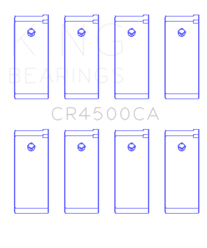 King Engine Bearings Nissan Yd22/Yd25 (Size +0.75mm) Connecting Rod Bearing Set